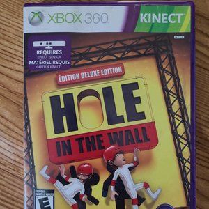 Hole In The Wall Delux Edition XBOX 360 Kinect Game (CIB)